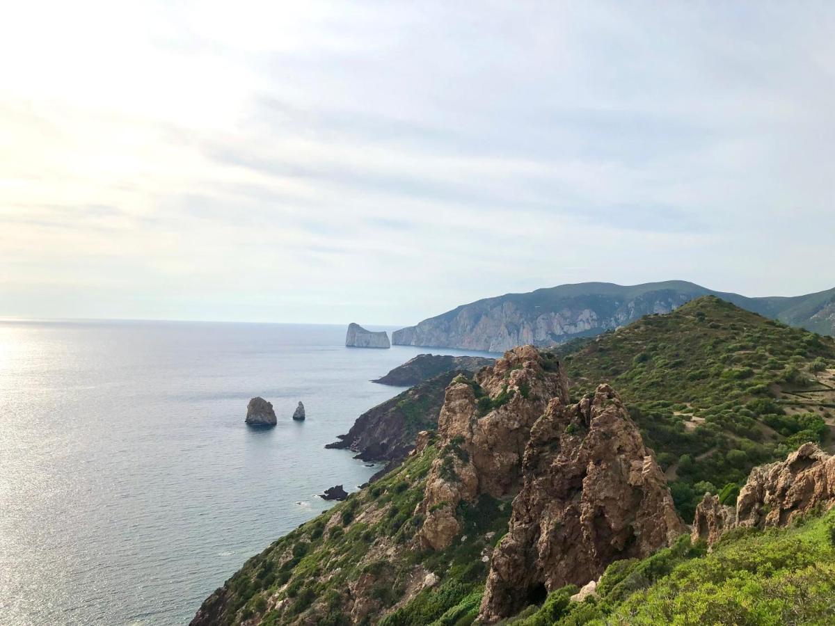 Aragonite Azzurra Casa Vacanza Gonnesa Buitenkant foto