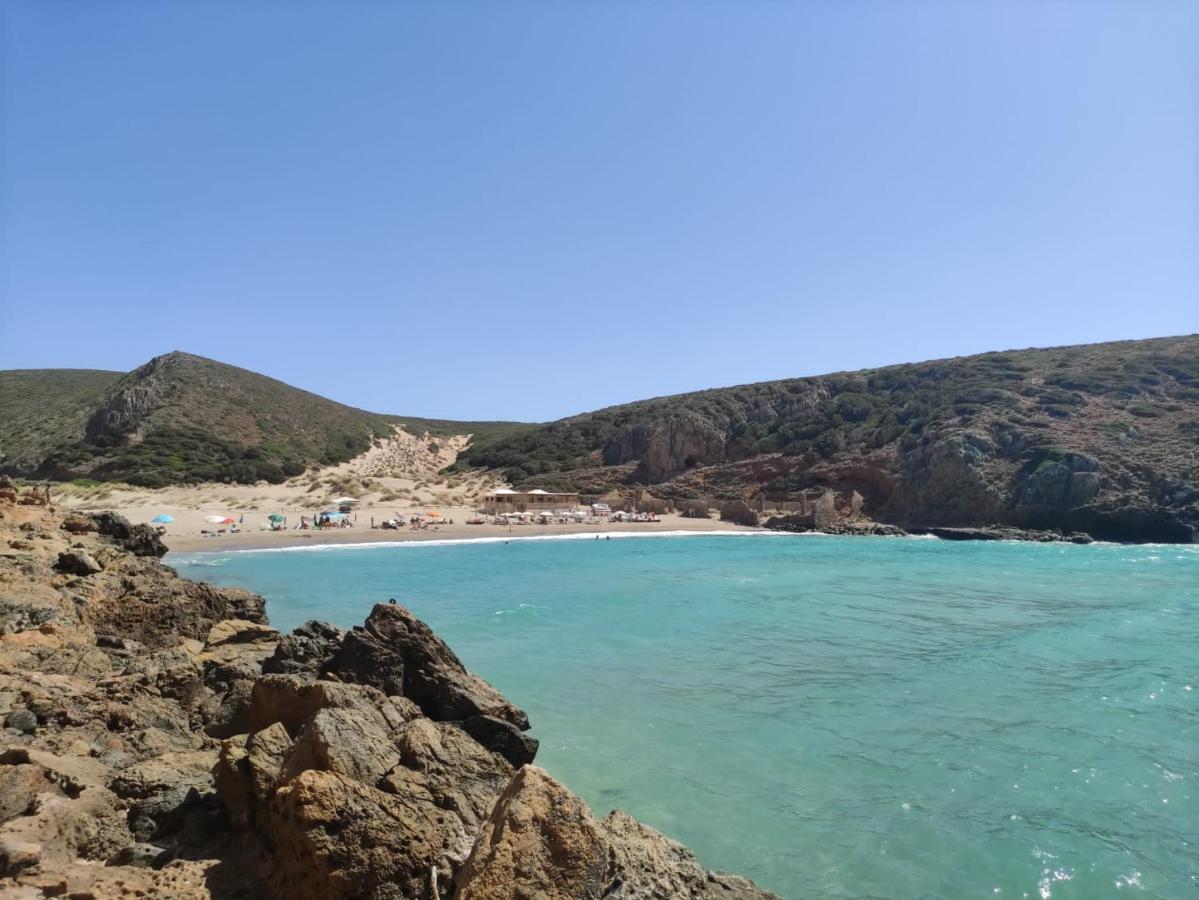 Aragonite Azzurra Casa Vacanza Gonnesa Buitenkant foto