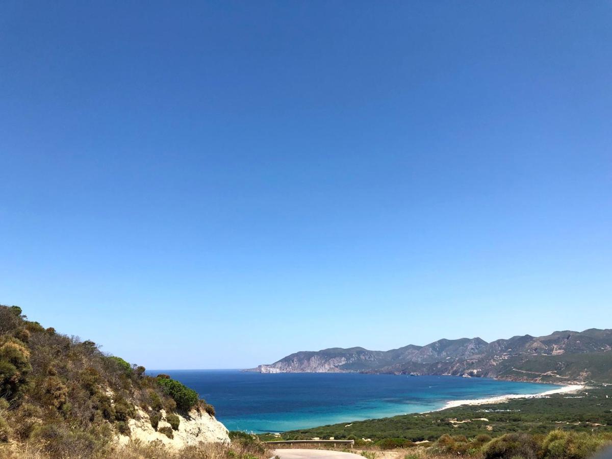 Aragonite Azzurra Casa Vacanza Gonnesa Buitenkant foto